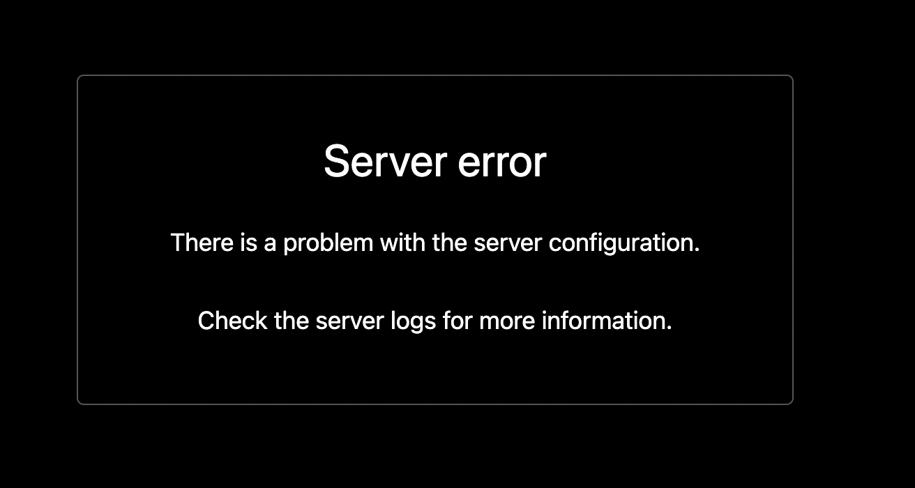 next-auth google 로그인 500 server error